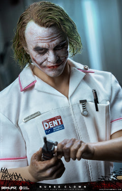 Presale EKUAZ STUDIO EKS014 1/6 Bat Man Nurse Clown The Joker Action Figure