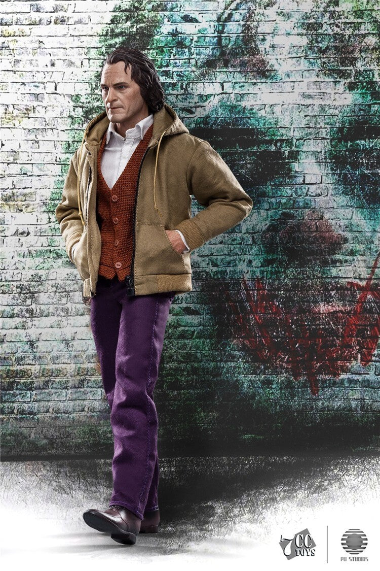 7CCTOYS 1/6 The Joker Arthur Joaquin Phoenix 12" Male Action Figure Model Toy