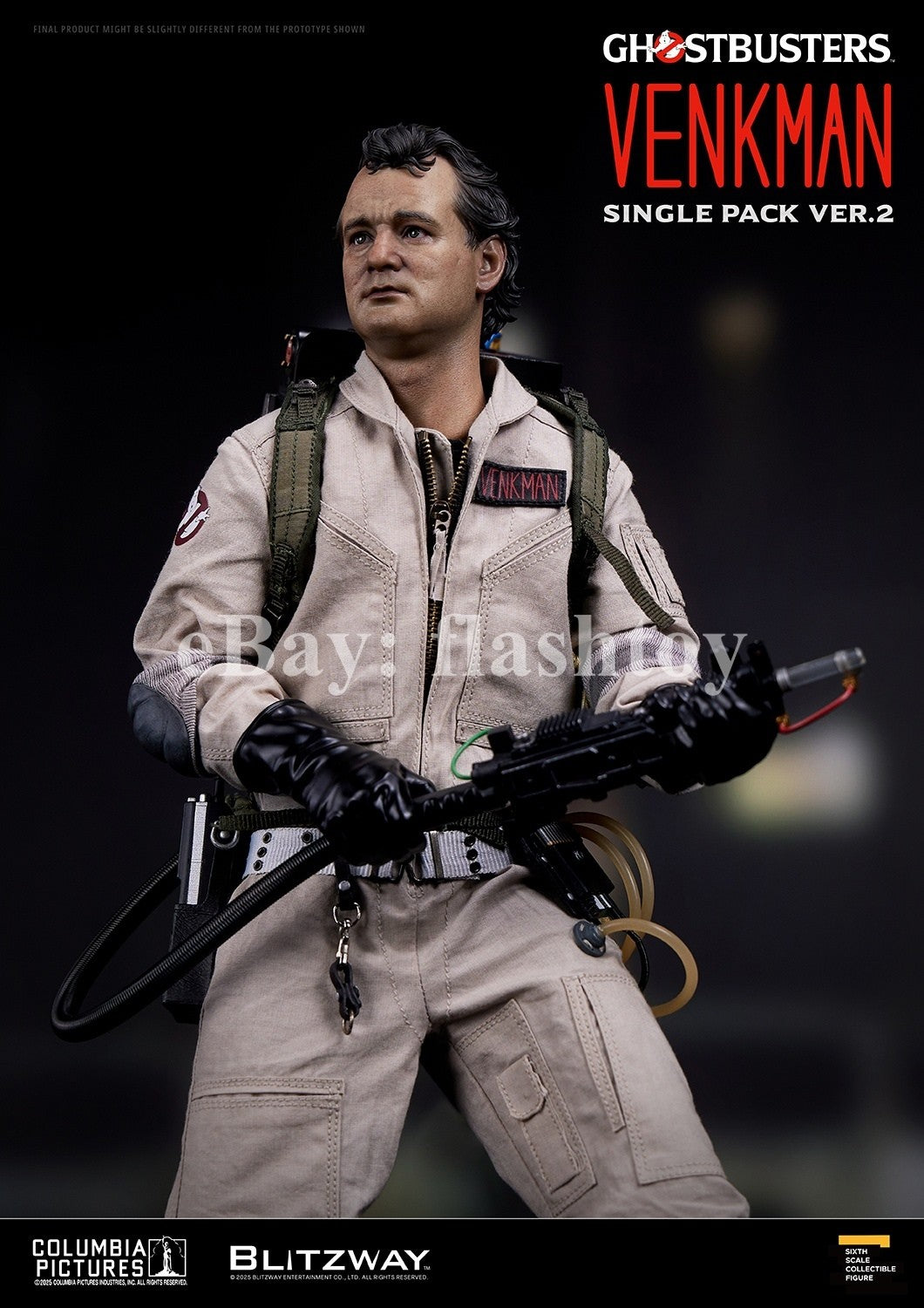 Presale BLITZWAY BW-UMS-12401 1/6 Ghostbusters Peter Venkman Action Figure Model