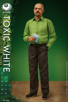 Black 8 Toys BK-006 1/6 Breaking Toxic Mr.White The Bad modelo de figura de acción