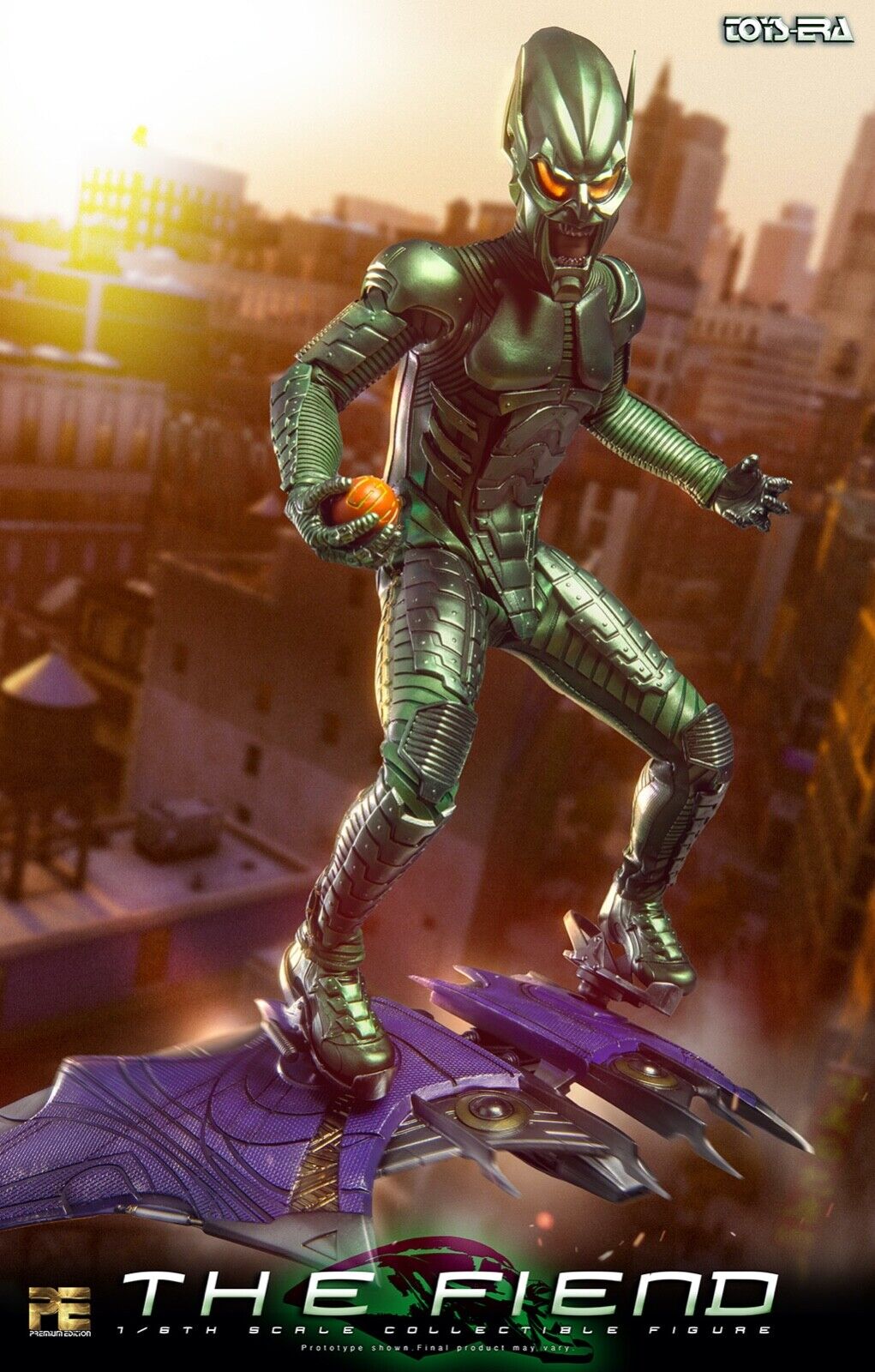 TOYS ERA PE007B 1/6 The Fiend Spider man Green Goblin 12" Figure Normal Version