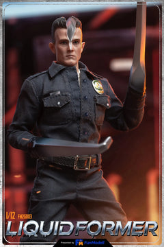 Preventa FunModell FM26003 1/12 Terminator Robot T1000 modelo de figura de acción