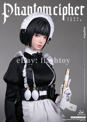 Presale DAMTOYS GLC01 1/6 Phantom Cipher Zero Trace  Angelica Action Figure Toy