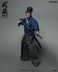 Presale ELEVEN EXK015 1/12 Miyamoto Musashi Collectible Action Figure Model Toy