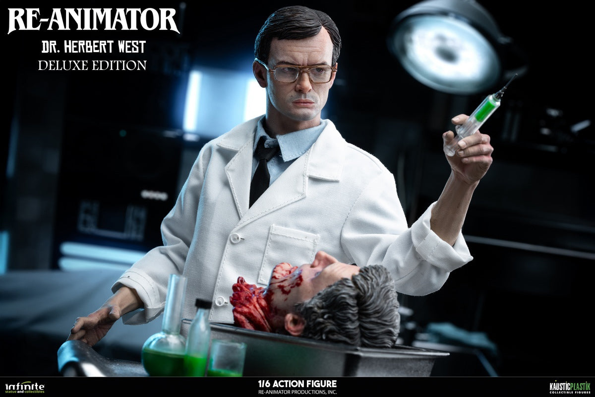 Presale Infinite 1/6 Re-Animator Doctor Herbert West Male Action Figure Model Deluxe Ver.