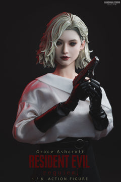 Preventa JIANSHAN STUDIO 1/6 Resident Zombie Evil Crisis Grace figura de acción