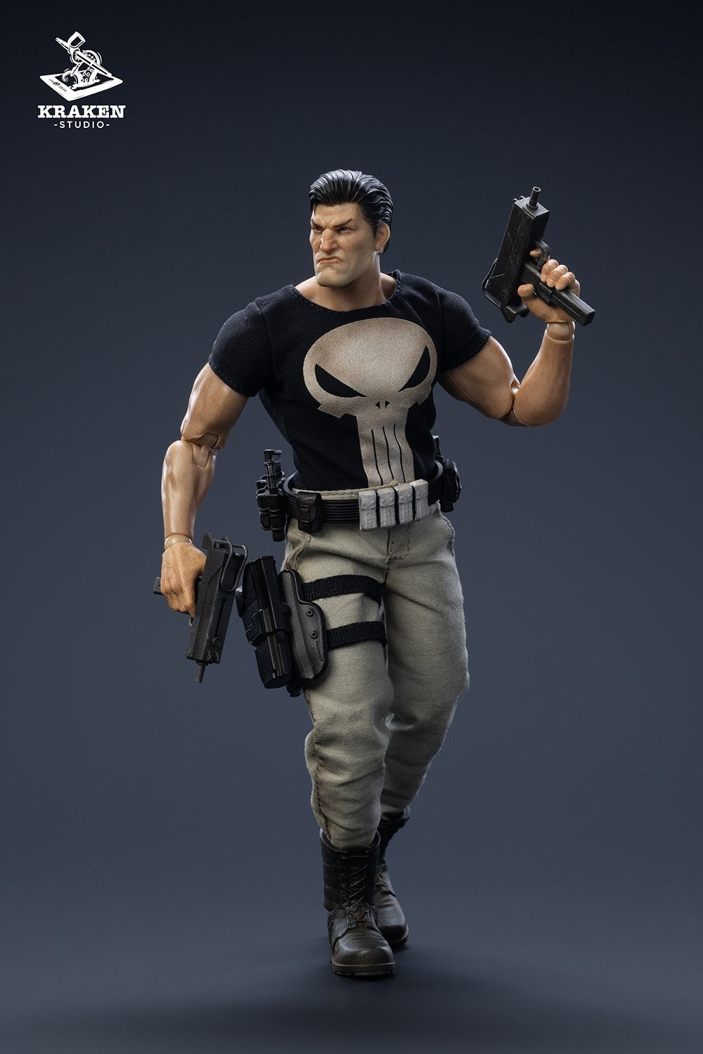 KRAKEN Studio 1/12 Crime Buster Frank 6" Male Action Figure Model Deluxe Ver.