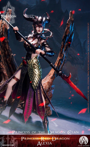 WAR STORY WS019B 1/6 Red Dragon Princess Alexia Collectible Female Action Figure