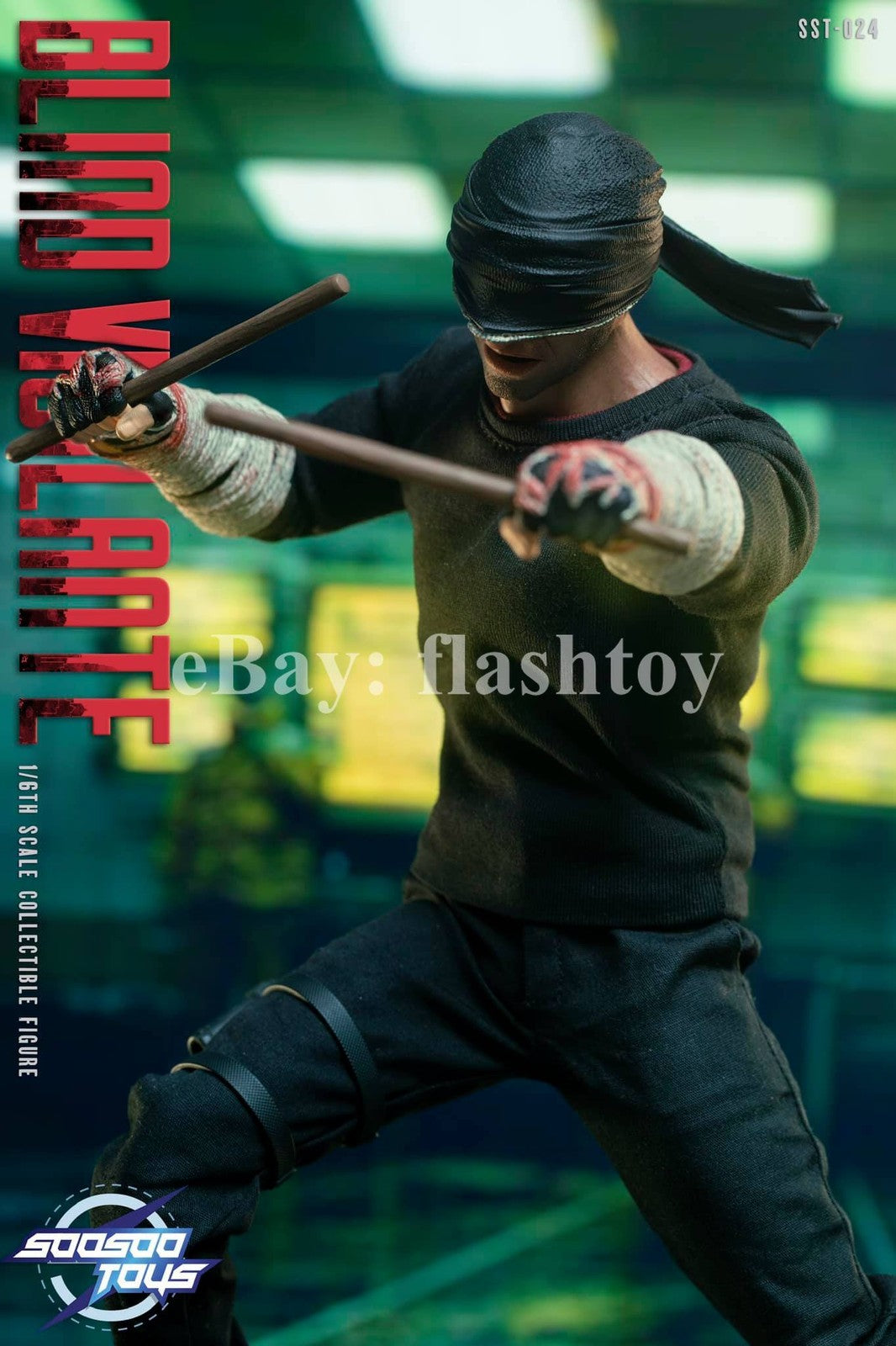 Preventa Soosootoys SST-024 1/6 Blind Vigilante Matt Murdock figura de acción masculina