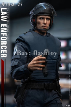 Preventa PRESENT TOYS PT-sp94 1/6 Law Enforcer Police Officer Murphy figura de colección
