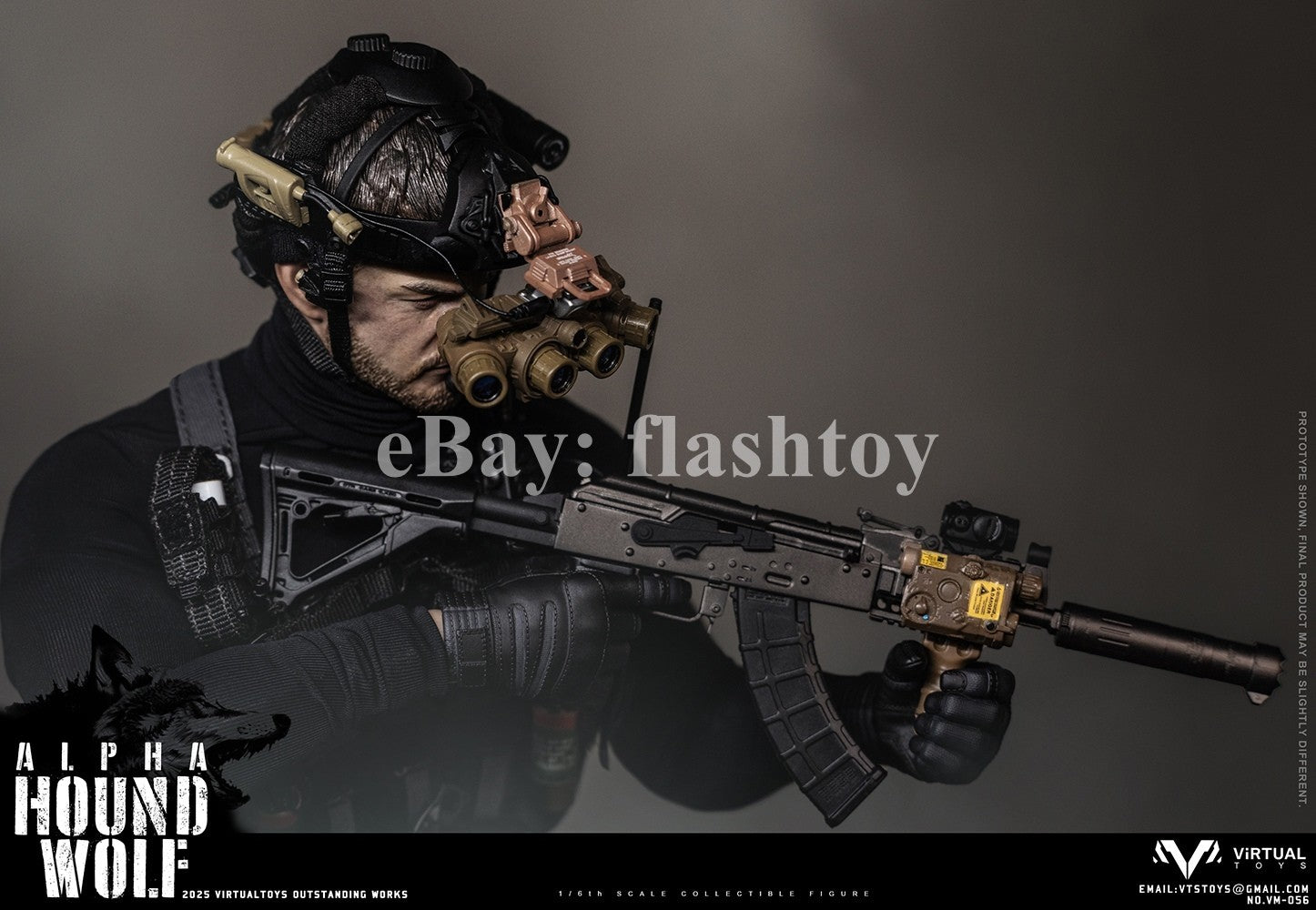 Presale VTS TOYS VM056 1/6 Hound Wolf Alpha Chris Male Action Figure Model Toy