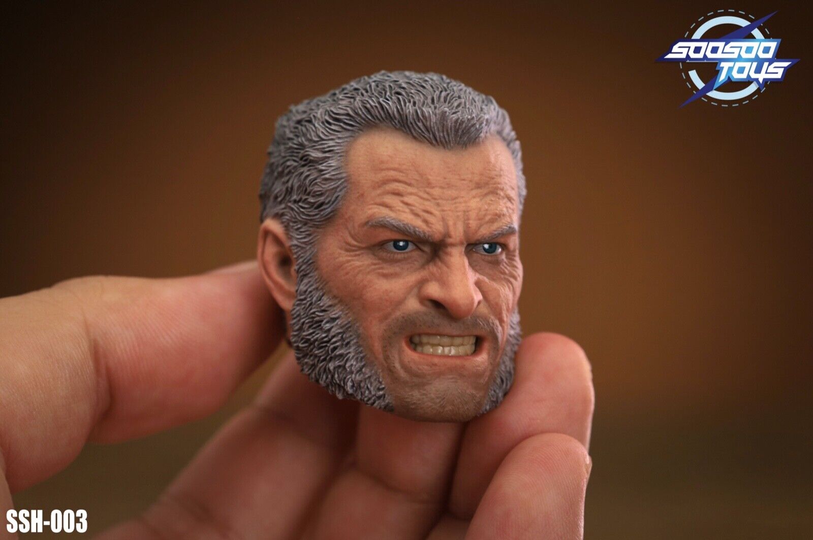 SOOSOOTOYS SSH-003 1/6 X Men Wolverine Old Logan Head Sculpt fit 12" Figure Body