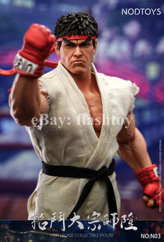 Presale NODTOYS NOD-N03 1/6 Grandmaster of Fighting Ryu Action Figure Model Toy