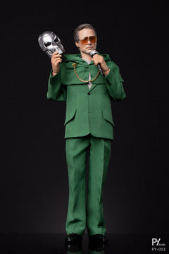 Preventa PY STUDIO PY-003 1/6 Green Robed Masked Stranger modelo de figura de acción