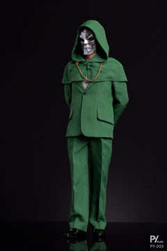 Preventa PY STUDIO PY-003 1/6 Green Robed Masked Stranger modelo de figura de acción