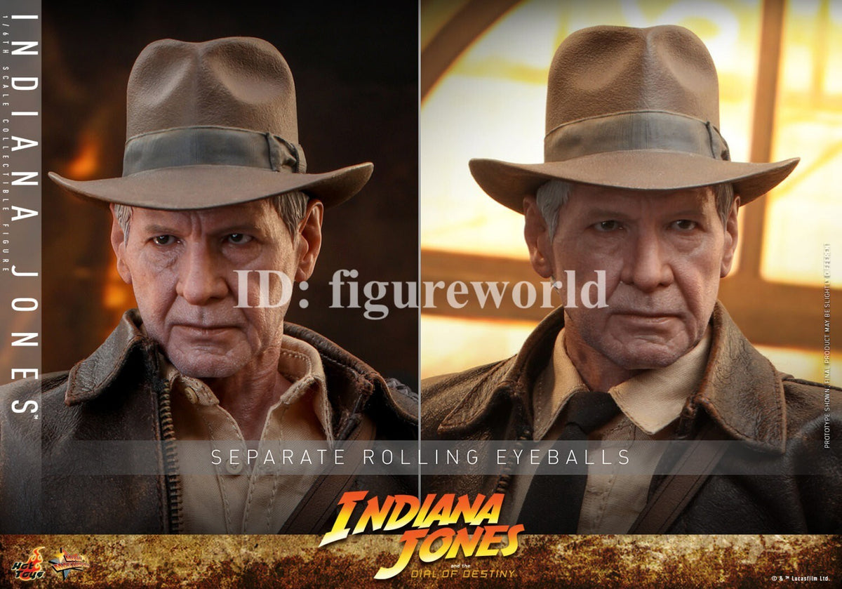 Hot Toys MMS716 1/6 Indiana Jones and the Dial of Destiny Action Figure Model