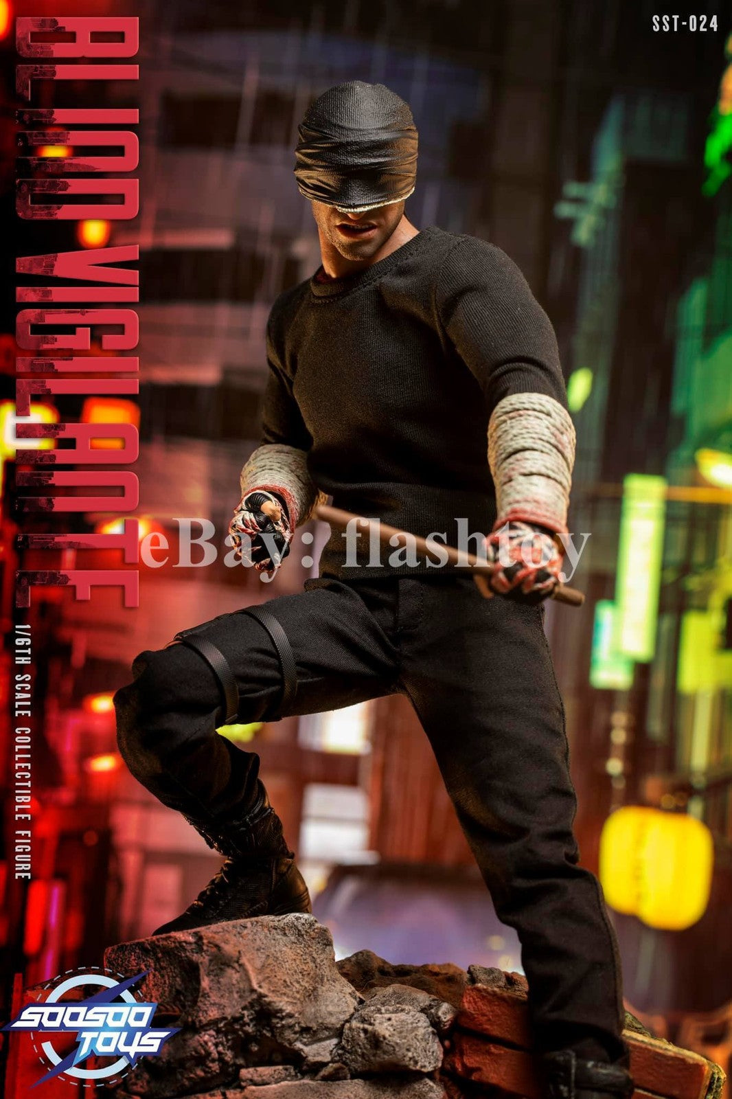 Preventa Soosootoys SST-024 1/6 Blind Vigilante Matt Murdock figura de acción masculina