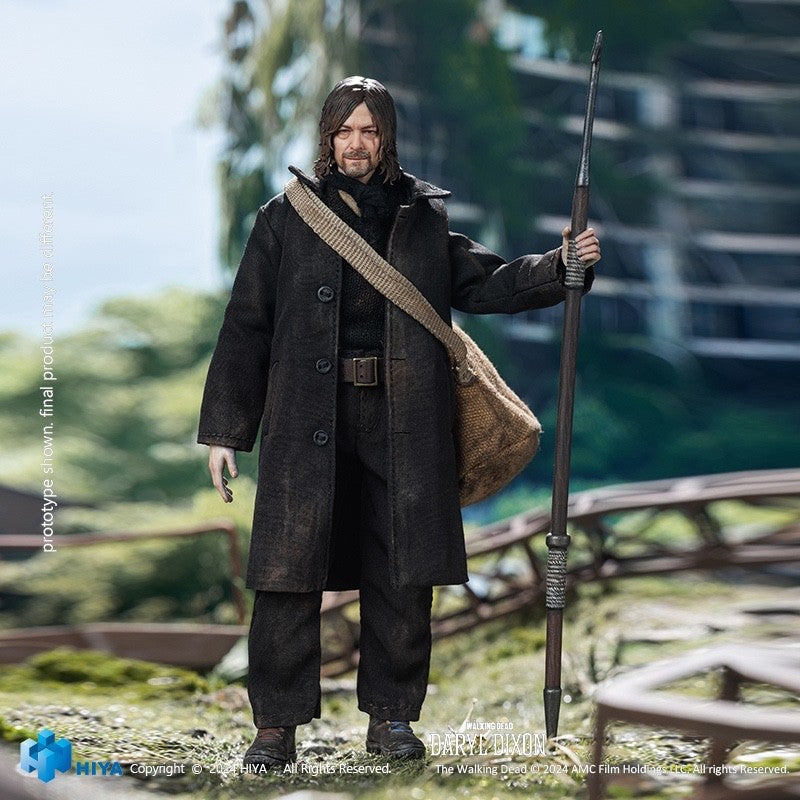 HIYA ESW0310 1/12 The Walking Dead Daryl Dixon modelo de figura de acción de colección