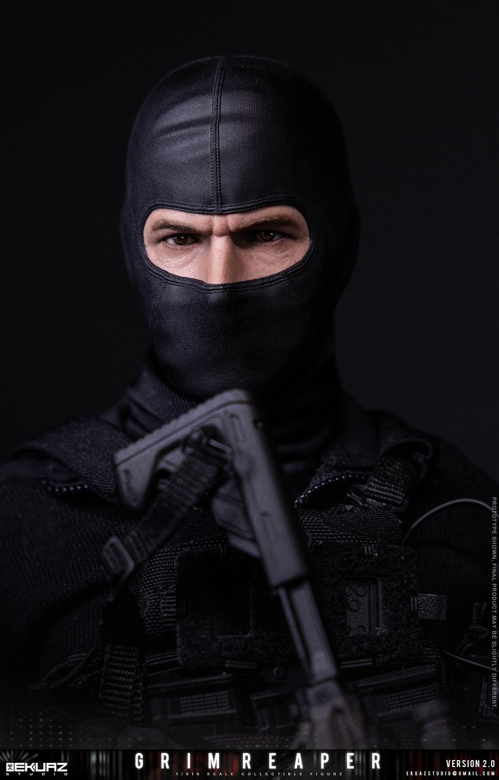 Presale EKUAZ STUDIO EKS015 1/6 Resident Zombie Evil Crisis Grim Reaper 2.0 Hunk