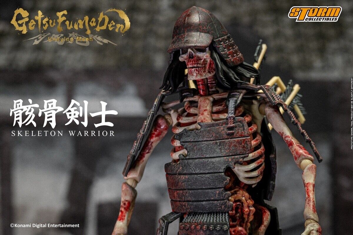 Storm Toys GFUD03 1/12 GetsuFumaDen Undying Moon Skeleton Warrior Action Figure