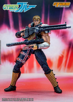 Storm Toys THCB01 1/12 Cyber Blue Collectible 6" Male Action Figure Model Toy