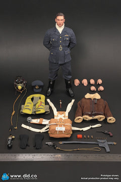 DID K80187 1/6 WWII British Pilot Squadron Leader Tom Action Figure Model Toy