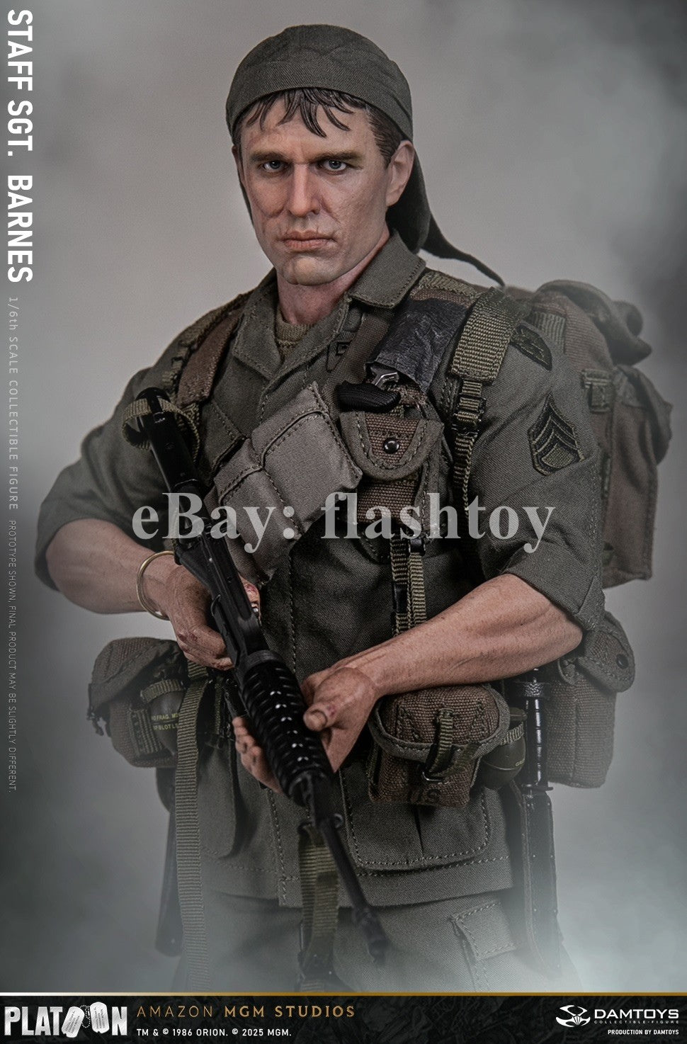 Presale DAMTOYS DMS045 1/6 Platoon Staff Sergeant Barnes Action Figure Model Toy