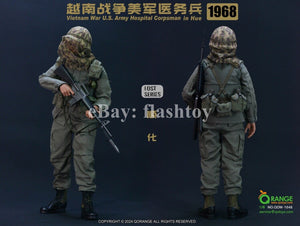 QORANGE QOTOYS QOM-1046 1/6 Vietnam War U.S. Army Hospital Corpsman Male Figure