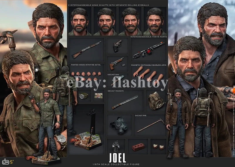 Presale LIMTOYS LS+01 1/6 The Last Survivor Joel Male Action Figure Model Toy