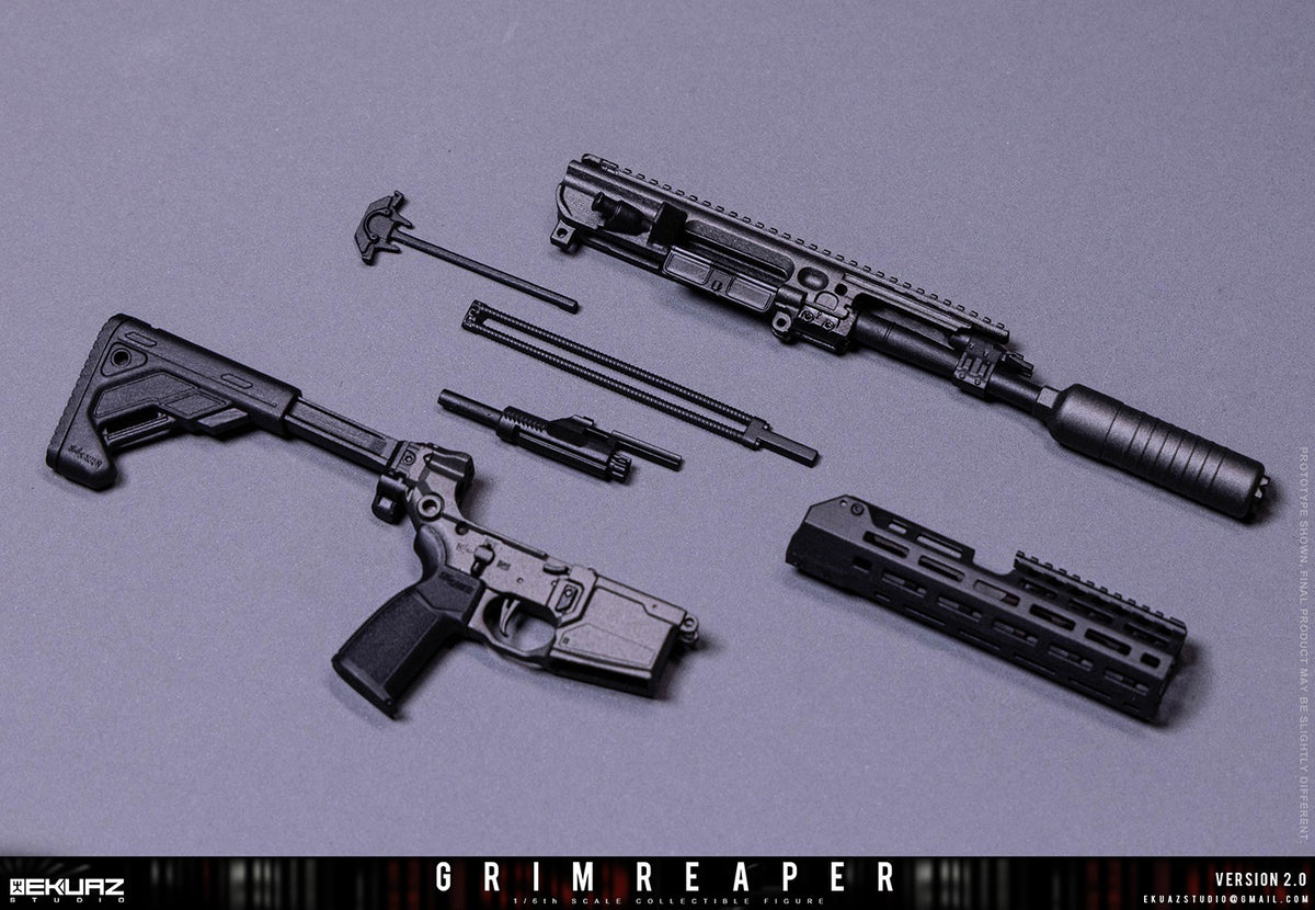 Presale EKUAZ STUDIO EKS015S 1/6 Resident Zombie Evil Crisis Reaper 2.0 Hunk Deluxe Ver.