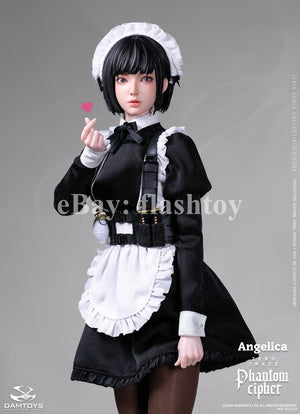 Presale DAMTOYS GLC01 1/6 Phantom Cipher Zero Trace  Angelica Action Figure Toy