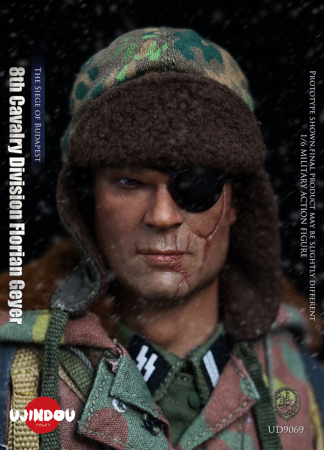 Presale UJINDOU UD9069 1/6 8th Cavalry Division Florian Geyer Action Figure Toy