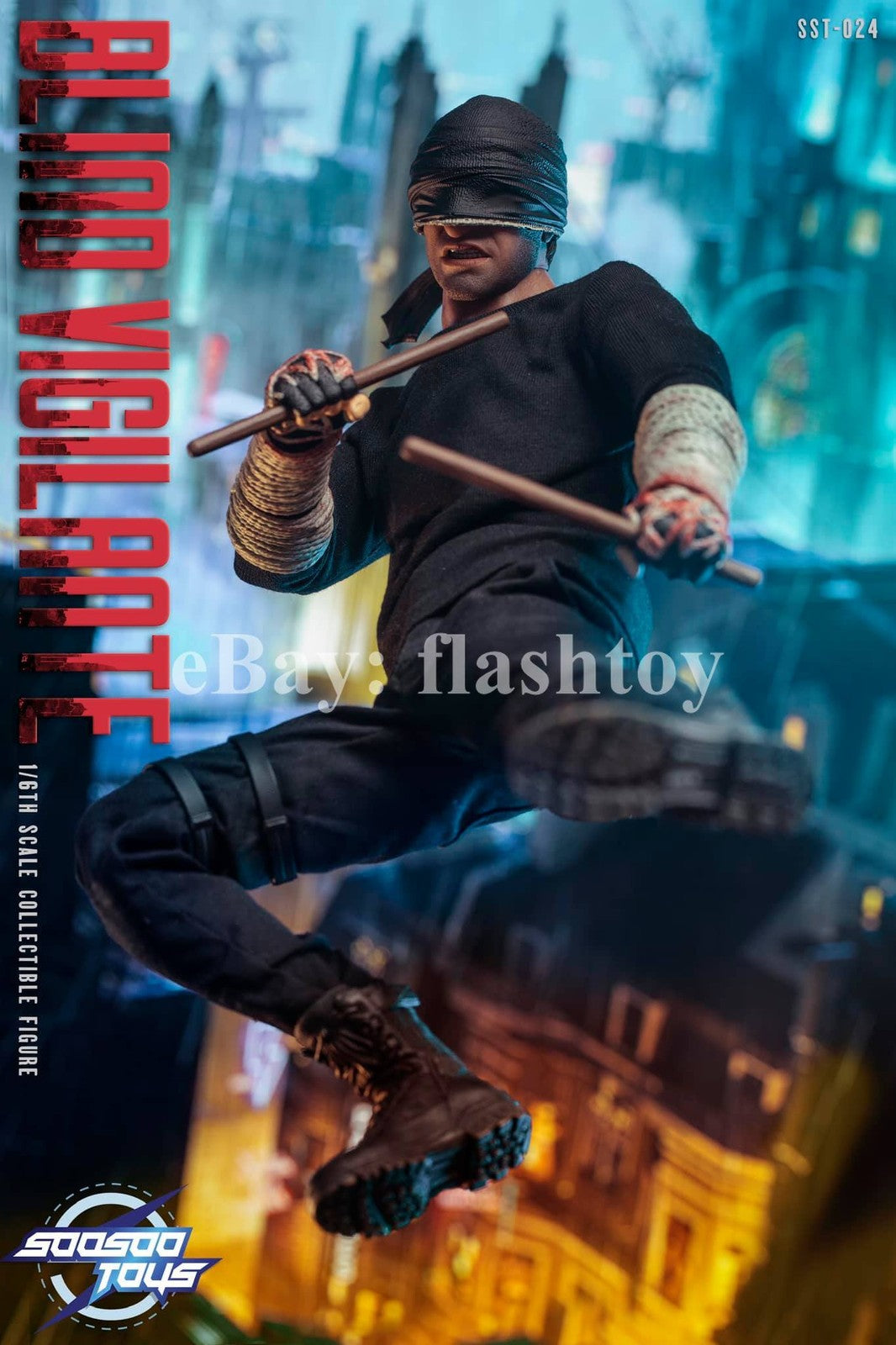 Preventa Soosootoys SST-024 1/6 Blind Vigilante Matt Murdock figura de acción masculina
