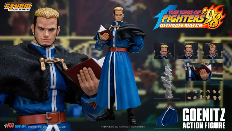 Storm Toys SKKF11 1/12 The King of Fighters GOENITZ Male Action Figure Model Toy