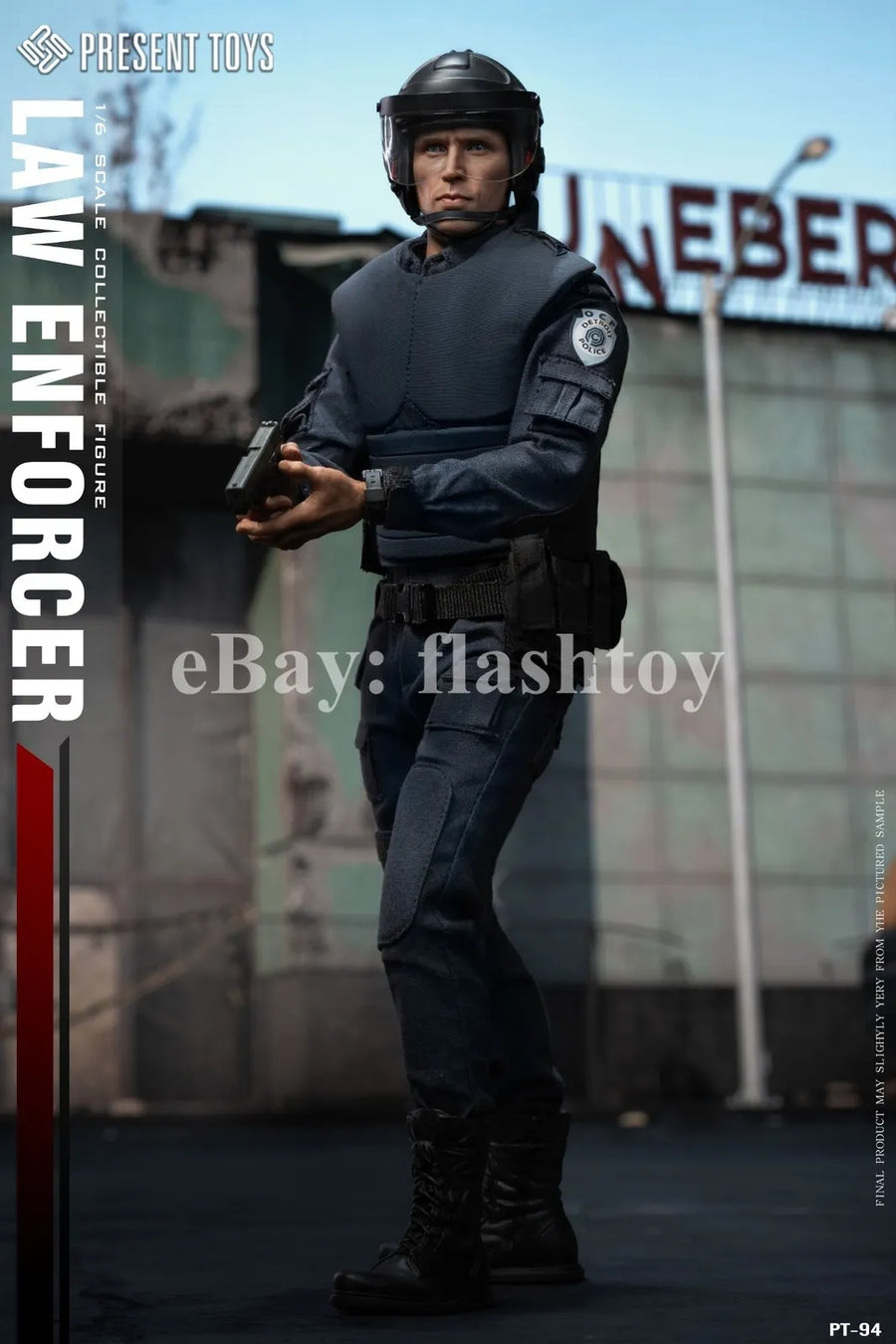 Vorverkauf PRESENT TOYS PT-sp94 1/6 Gesetzeshüter Polizist Murphy Actionfigur Spielzeug