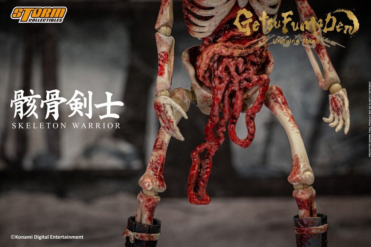 Storm Toys GFUD03 1/12 GetsuFumaDen Undying Moon Skeleton Warrior Action Figure