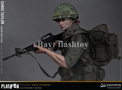 Preventa DAMTOYS DMS046 1/6 Platoon Chris Taylor 12" figura de acción masculina de colección