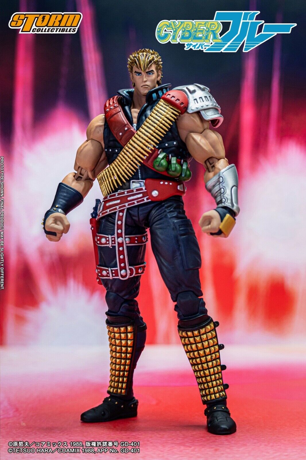 Storm Toys THCB01 1/12 Cyber Blue Collectible 6" Male Action Figure Model Toy