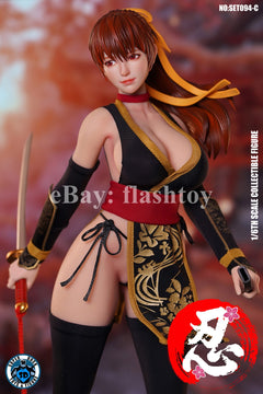 Preventa SUPER DUCK SET094C 1/6 Sexy Female Ninja Kasumi modelo de figura de acción