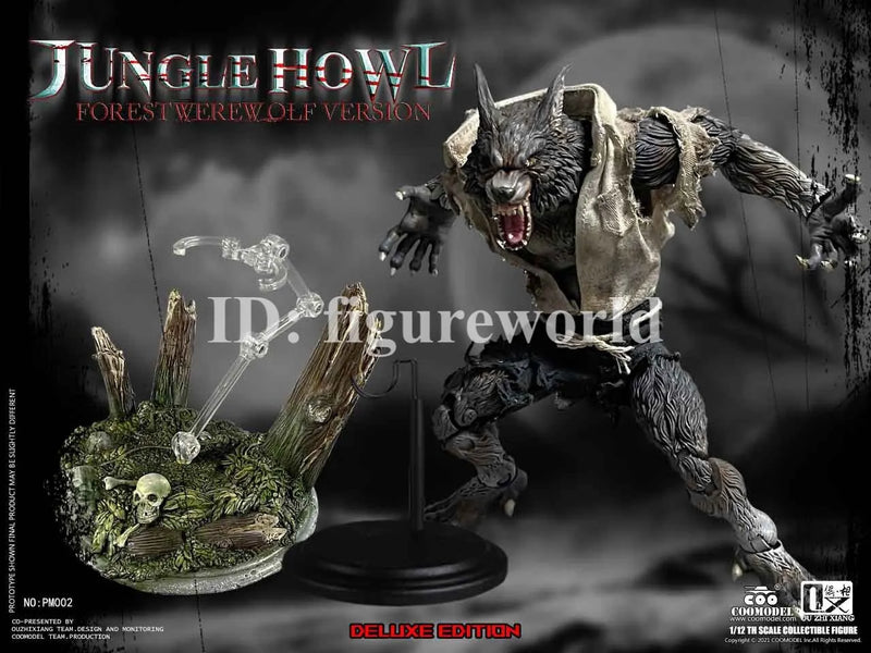 COOMODEL PM002 1/12 Palmtop Monsters Forest Werewolf Action Figure Deluxe Ver.