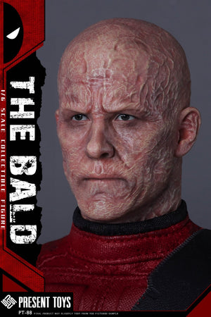 PRESENT TOYS PT-sp88 1/6 Deadpool Head Sculpt for 12" HT Male Figure Body