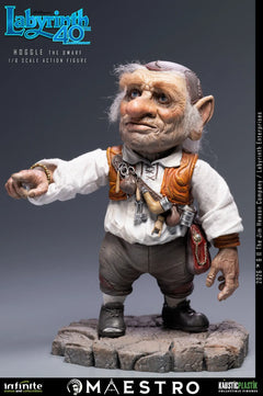 Preventa Infinite 1/6 Labyrinth Jareth Hoggle The Dwarf figura de acción de colección