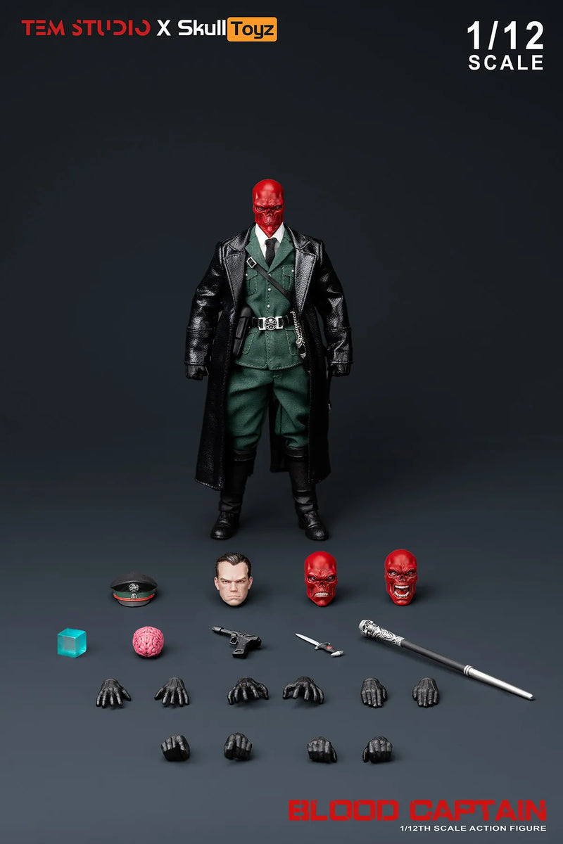 Presale TEM STUDIO TEMS007A 1/12 Hell Flame Killer Karl Ruprect Kroenen Figure