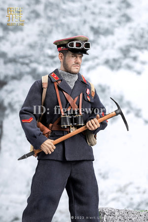 ALERT LINE AL100042 1/6 WWII Soviet Mountain Infantry Officer Action Figure Toy