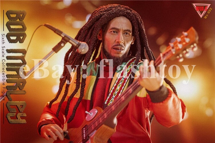 Win.c Studio WC-002 1/6 Pacifist Singer Marley Male Action Figure Model Toy