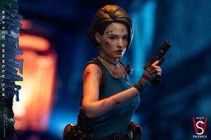 SWTOYS FS073 1/6 Resident Zombie Evil Crisis Jill Figure Toy Battle Damaged Ver.