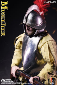 COOMODEL SE138 1/6 Spanish Conquistador Musketeer Sergeant modelo de figura de acción
