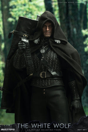 BUZZTOYS BUZ001 1/6 The Witcher The White Wolf Geralt Henry 12" Action Figure