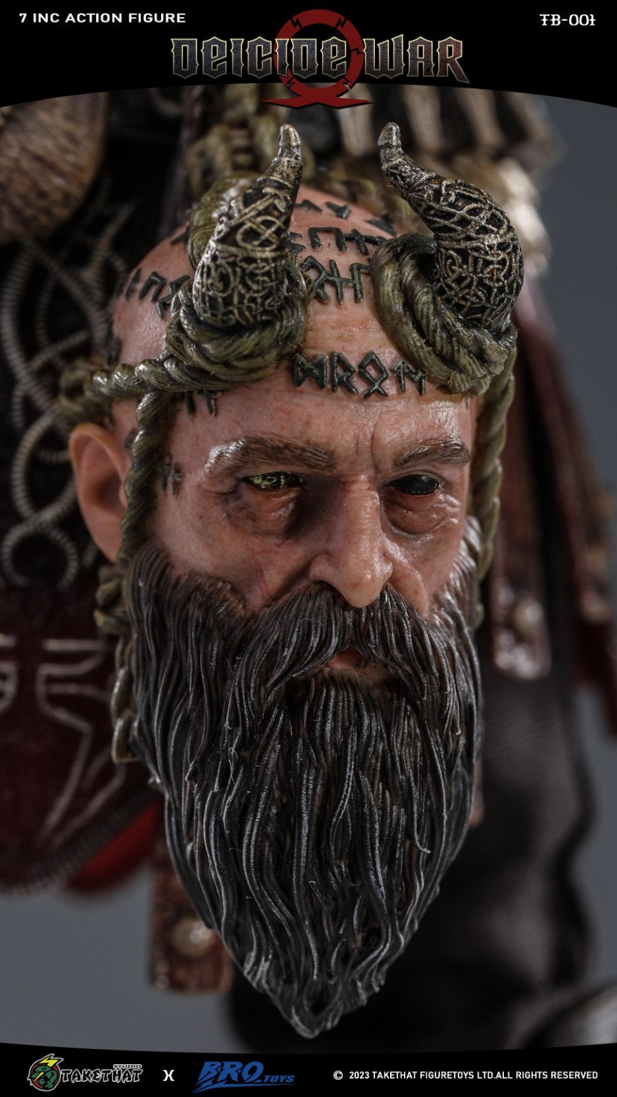 TAKETHAT TB001 1/12 DEICIDE WAR Kratos 7" Male Action Figure Model Deluxe Ver.