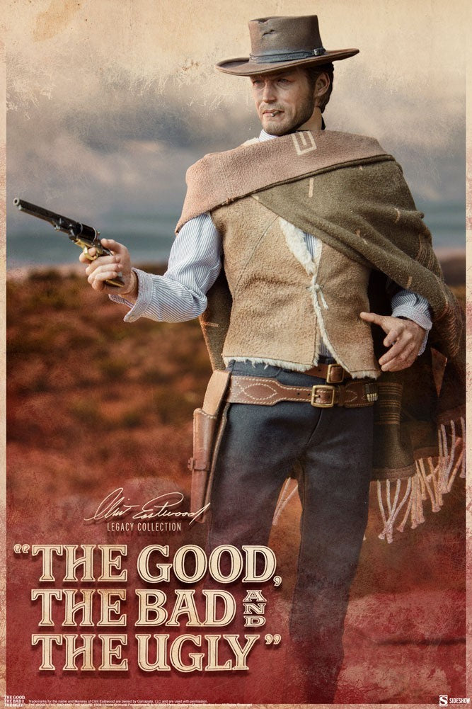 Presale Sideshow 100451 1/6 Dollars Trilogy The Man with No Name Clint Eastwood Figure